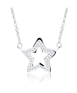  Star Silver Necklace SPE-3308